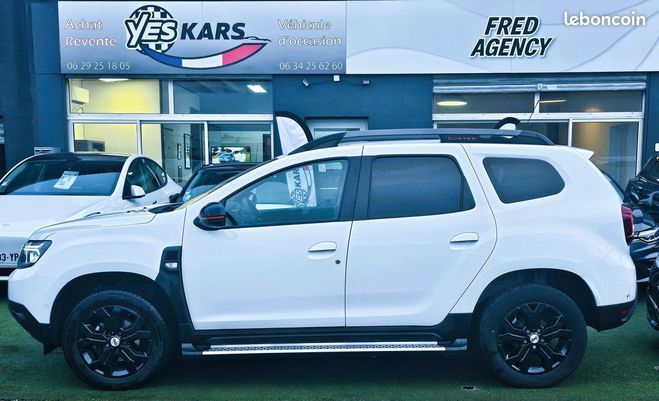 Dacia Duster 1.0 ECO-G 100ch Extreme 4x2-SUIVI DANS C Blanc de 2023