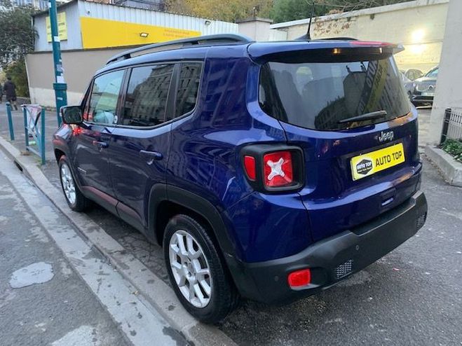Jeep Renegade 1.6 MULTIJET 120CH QUIKSILVER BLEU F de 2020