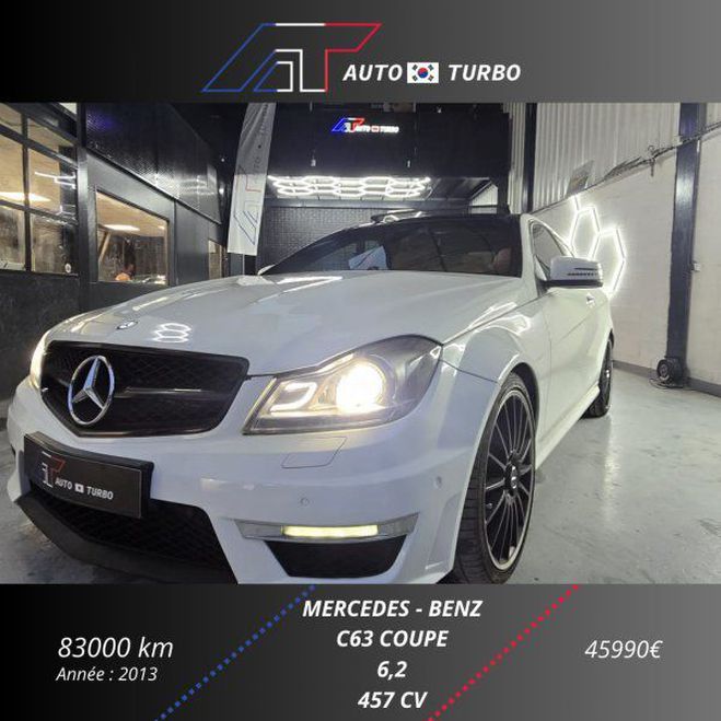 Mercedes Classe C Coupe Sport 63 AMG / TOIT OUVRANT / HARM  de 2013