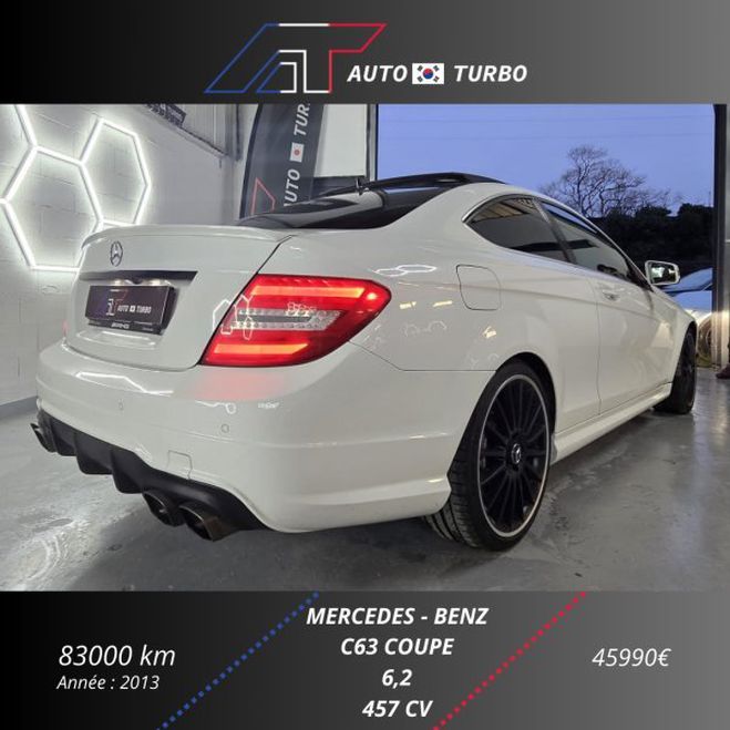 Mercedes Classe C Coupe Sport 63 AMG / TOIT OUVRANT / HARM  de 2013