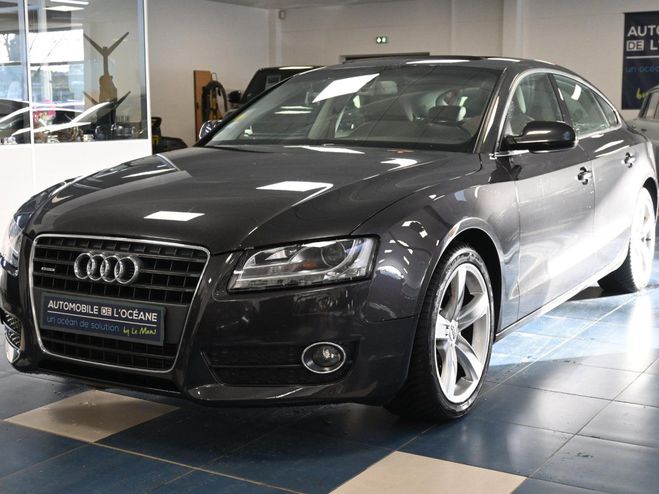 Audi A5 Sportback 2.0 TDI 170 DPF Ambition Luxe  Gris de 2010
