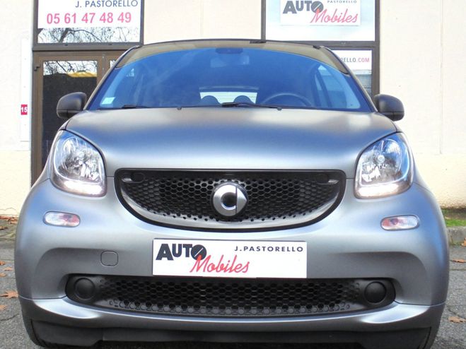 Smart Fortwo COUPE 1L 71 CH PASSION TWINAMIC GRIS FONCE MAT de 2016