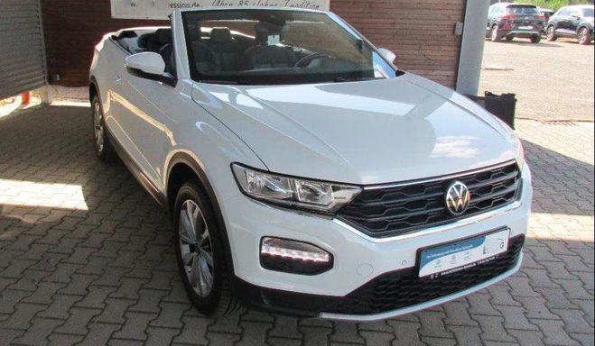 Volkswagen T Roc CABRIOLET 1.5 TSI 150 cv BMT DSG7 STYLE  Blanc m�tal de 2021