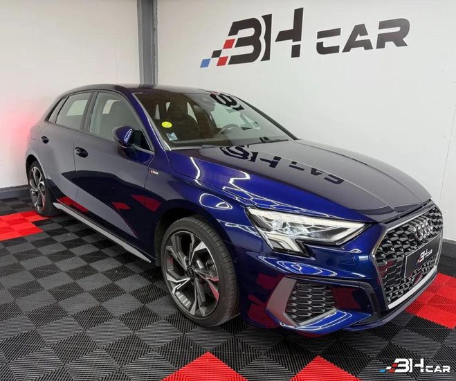 Audi A3 Sportback 35 TDI S-tronic 7 S line - 150 Bleu de 2022