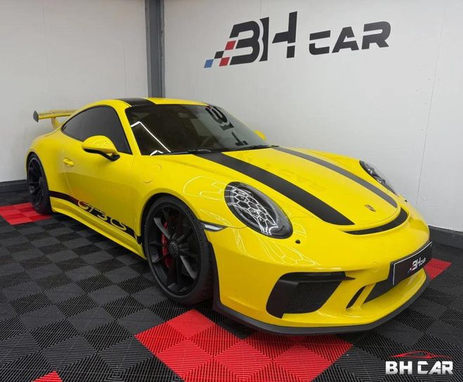 Porsche 911 991.2 GT3 5.0l PDK - 500cv / Pack Clubsp Jaune de 2017