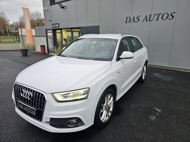 Audi Q3 2.0 TDI 140CV S Line BLANC de 2013