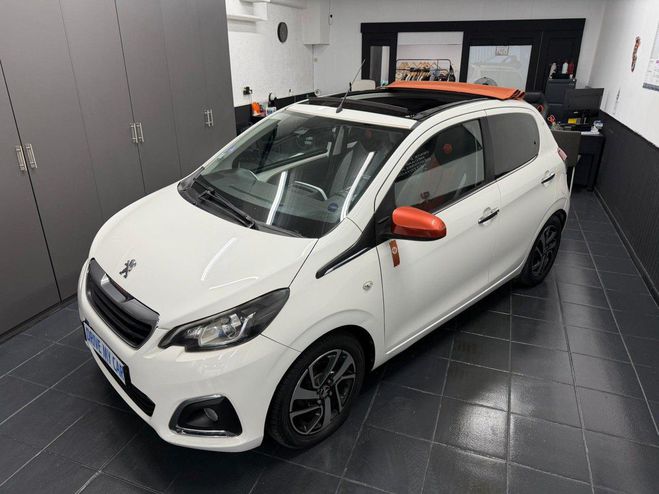 Peugeot 108 1.2 VTi 82Ch Roland Garros - 71 000 Kms Blanc de 2017
