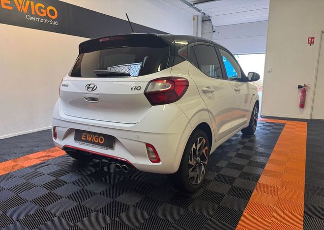 Hyundai I10 1.0 t-gdi 100 n-line Blanc de 2021