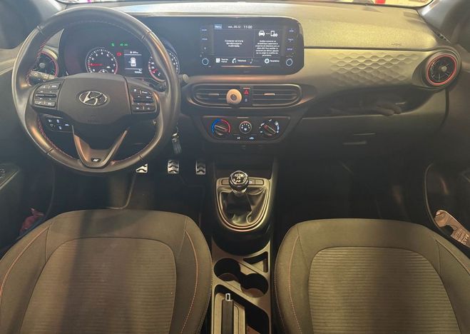 Hyundai I10 1.0 t-gdi 100 n-line Blanc de 2021