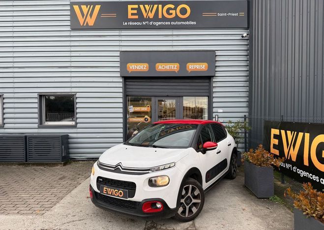Cliquer pour voir la photo suivante Citroen C3 generation-iii 1.2 110ch shine carplay d Blanc de 2016
