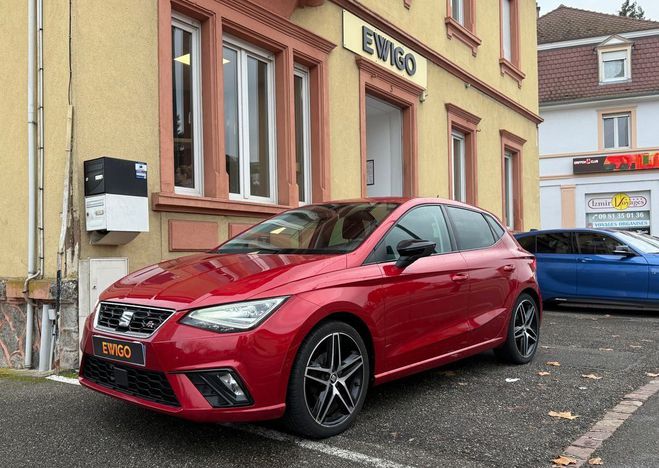 Seat Ibiza 1.0 tsi 115 fr go-bvm-garantie 6 mois Rouge de 2018