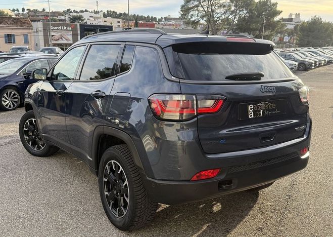 Jeep Compass 1.3 GSE T4 240CH TRAILHAWK 4XE PHEV AT6 Bleu de 2021