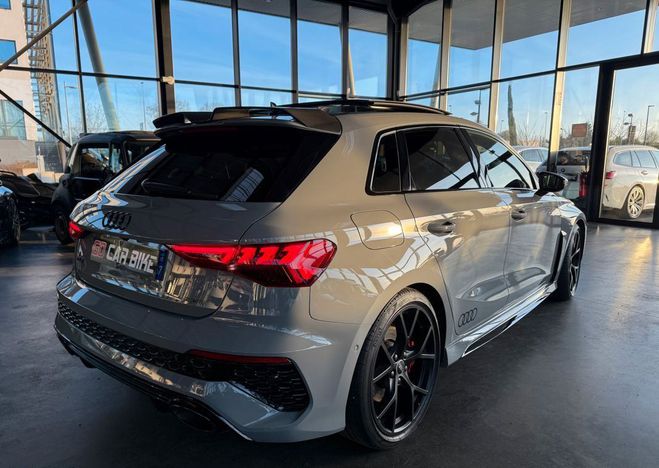 Audi RS3 Sportback MALUS PAYE Gris Nardo Echappem Gris de 2023