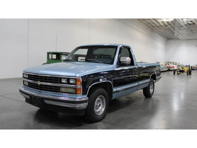 Chevrolet Silverado 1500 LONG BED 4X2 350CI V8 EFI BVA BLEU de 1989