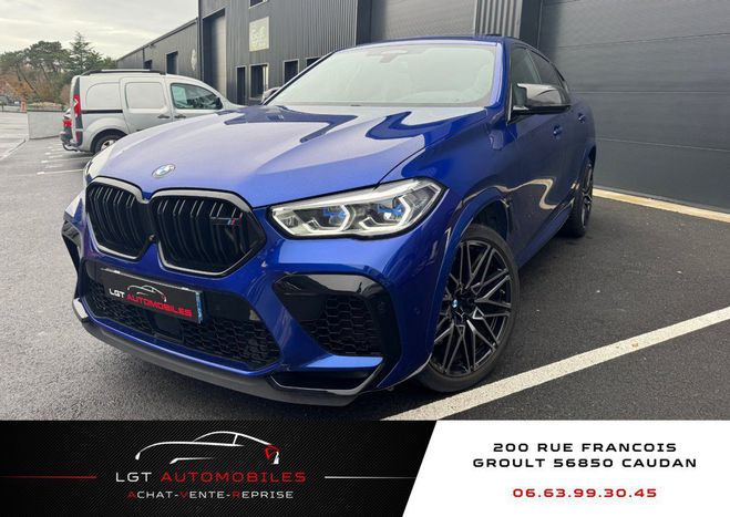Cliquer pour voir la photo suivante BMW X6 (F96) 4.4 625 M COMPETITION BVA8 BLEU F de 2020