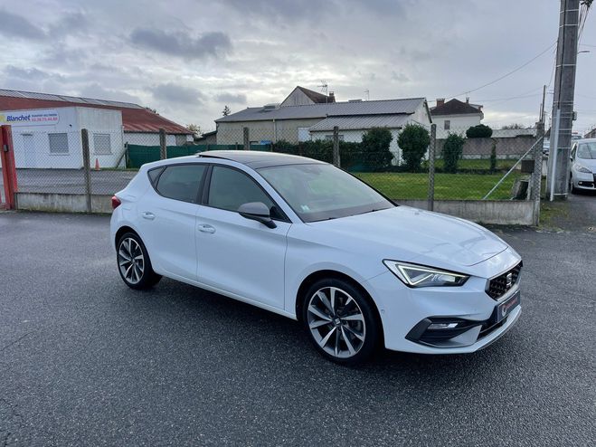 Seat Leon 204 cv hybride fr garantie 12 mois Blanc de 2021