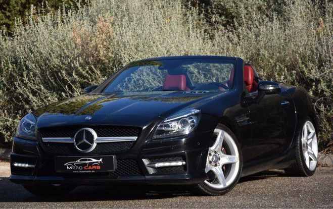 Mercedes Classe SLK Classe 350 V6 306ch BVA 7 G-TRONIC CABRI Noir de 2011