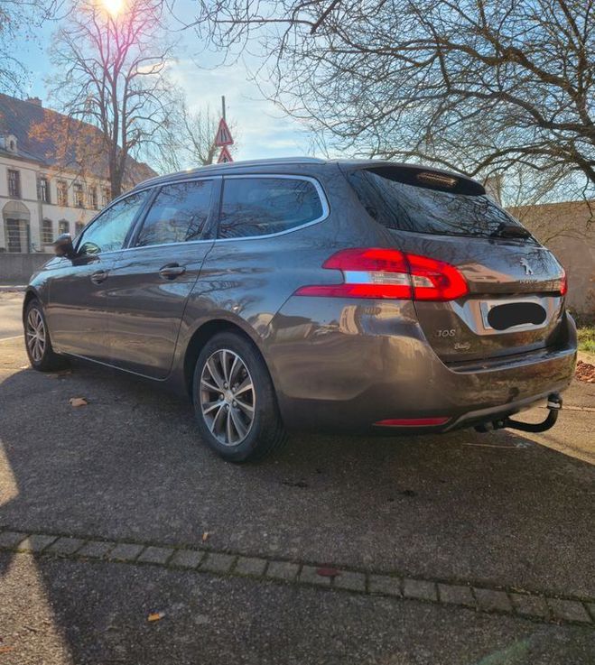 Peugeot 308 SW 1.6 blue hdi 120 cv s&s allure( 1ere  Marron de 2014