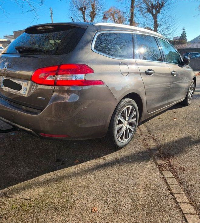 Peugeot 308 SW 1.6 blue hdi 120 cv s&s allure( 1ere  Marron de 2014
