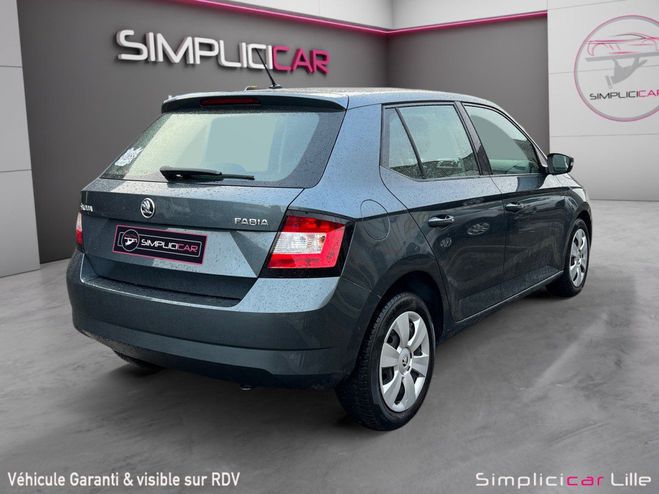 Skoda Fabia 1.0 MPI 60 ch Greentec Active Gris de 2018