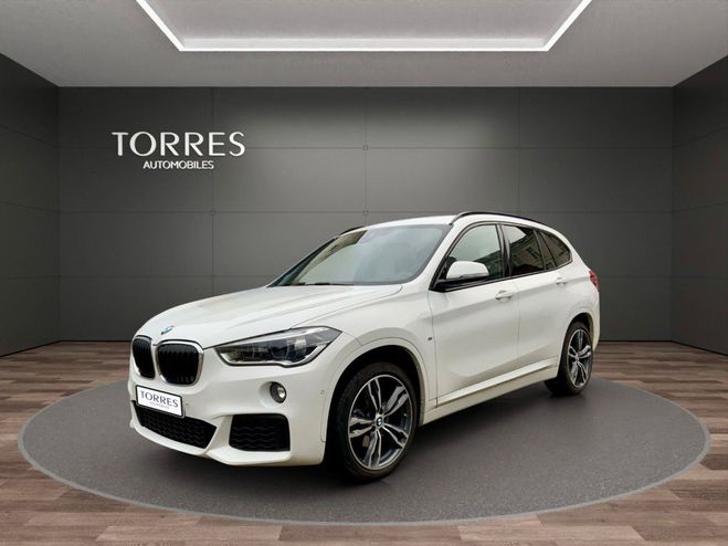 BMW X1 18d S DRIVE 2.0 150ch M-SPORT BLANC de 2019
