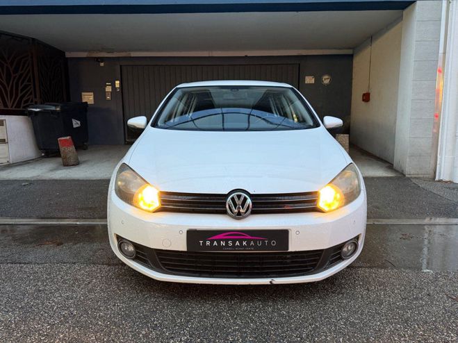 Volkswagen Golf 1.6 L TDI 105 CV FAP CR BlueMotion Confo Blanc de 2011
