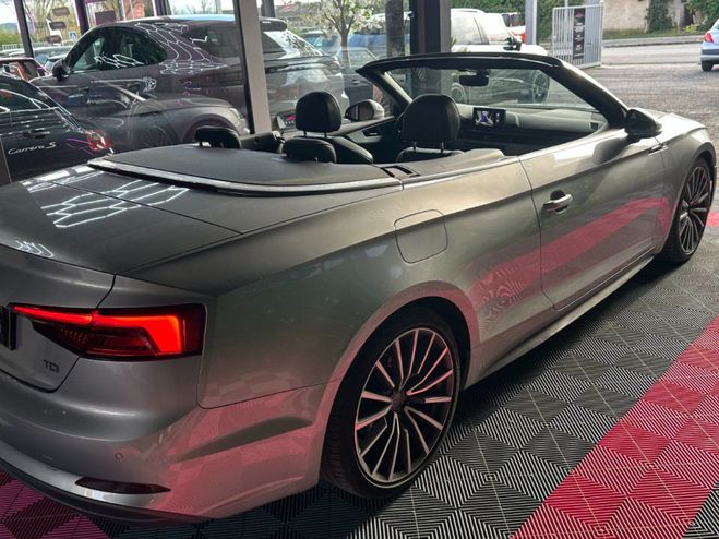 Audi A5 CABRIOLET 2.0 TDI 190 ch S Line ~ Si�ges Gris de 2018