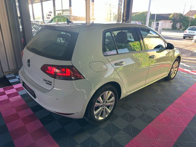 Volkswagen Golf 7 2.0 TDi 150 ch CONFORTLINE ~ Climatisa Blanc de 2013