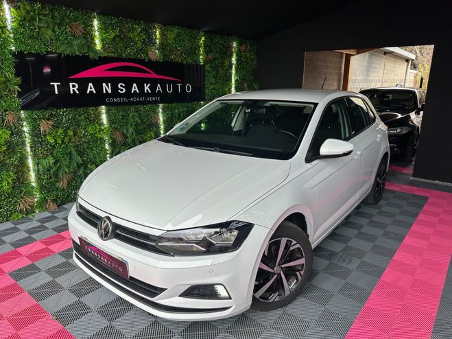 Volkswagen Polo 6 1.6 TDI 95 ch CONNECT ~ CarPlay ~ Rada Blanc de 2019