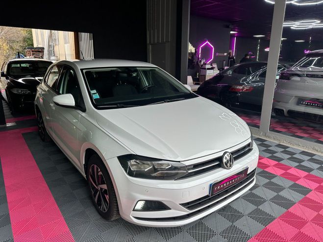 Volkswagen Polo 6 1.6 TDI 95 ch CONNECT ~ CarPlay ~ Rada Blanc de 2019