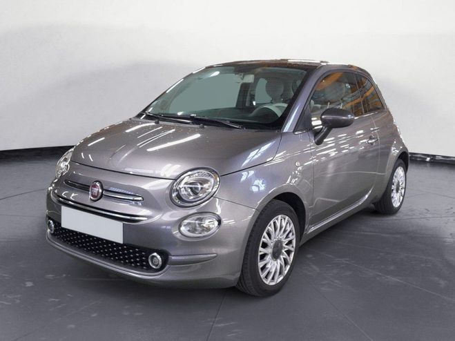 Fiat 500 1.2 8V 69CH ECO PACK LOUNGE / 1 ERE MAIN Anthracite de 2020