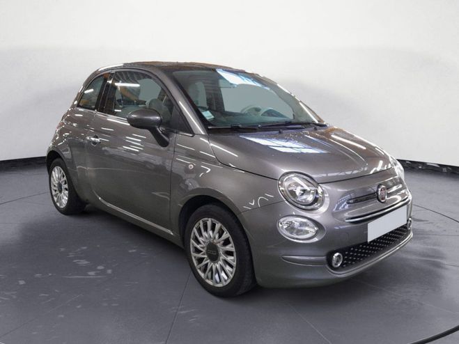 Fiat 500 1.2 8V 69CH ECO PACK LOUNGE / 1 ERE MAIN Anthracite de 2020