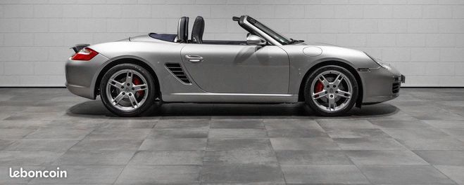 Porsche Boxster S 3.4 295 BVM IMMAT FRANCE Faible KM Sel Argent de 2007