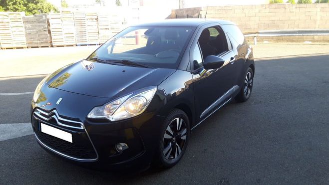 Citroen DS3 1.6 HDI 92  crit 2 Noir de 2011