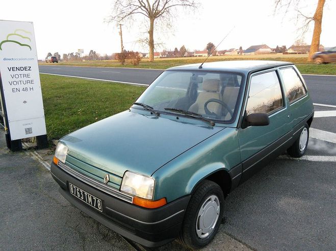 Renault Supercinq 1.4 71 BVA - POUR COLLECTION - CT  OK -  Vert de 1988