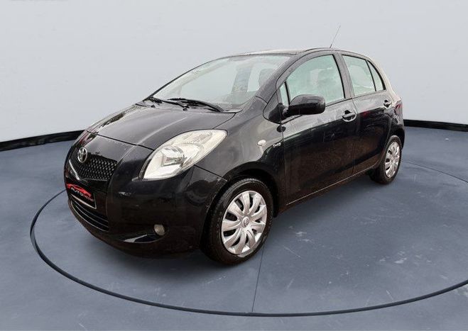 Toyota Yaris 1.4 d4d 90 ch Luna pack Clim premi�re ma Noir de 2008