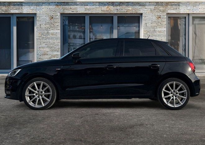 Audi A1 Sportback 1.6 tdi 115 s-line s-tronic bv Noir de 2016