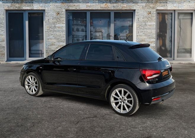 Audi A1 Sportback 1.6 tdi 115 s-line s-tronic bv Noir de 2016