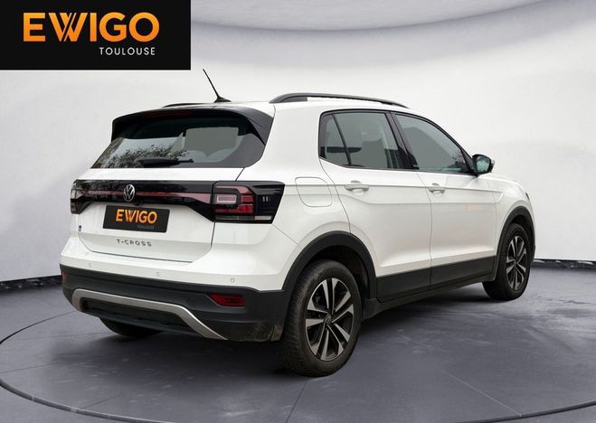 Volkswagen T Cross 1.0 tsi 110ch bva dsg7 united Blanc de 2021