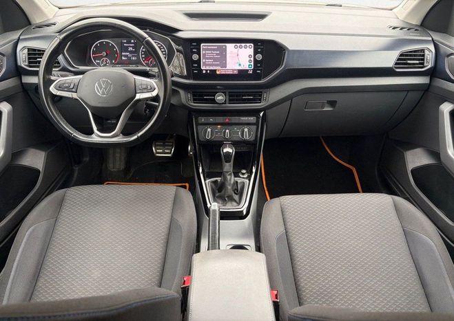 Volkswagen T Cross 1.0 tsi 110ch bva dsg7 united Blanc de 2021