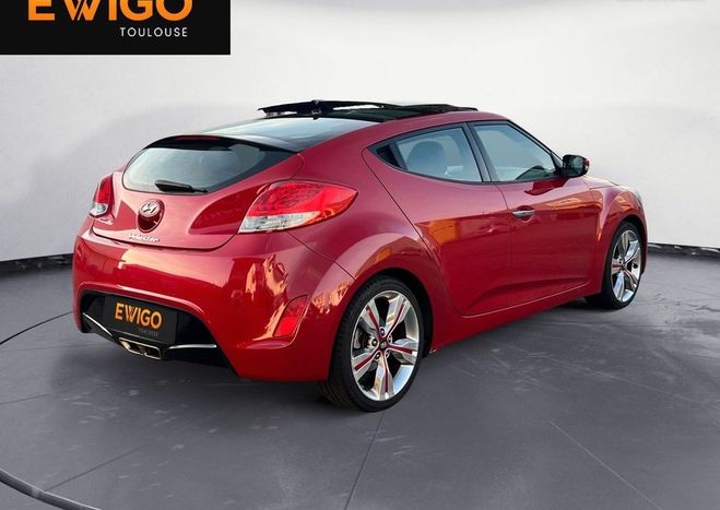 Hyundai Veloster 1.6 gdi 140 ch premium toit ouvrant, sie Rouge de 2011