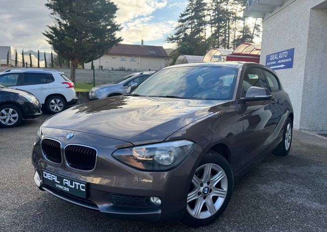 BMW Serie 1 116i 136ch Premiere 3p 1er Main Marron de 2014