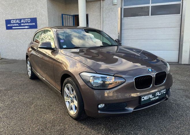 BMW Serie 1 116i 136ch Premiere 3p 1er Main Marron de 2014