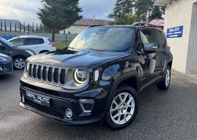 Jeep Renegade 1.3 Turbo T4 190ch 4xe Limited AT6 Noir de 2020