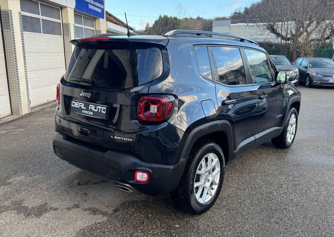 Jeep Renegade 1.3 Turbo T4 190ch 4xe Limited AT6 Noir de 2020