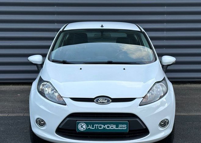 Ford Fiesta 1.25 82CH PACK AMBIENTE 98500KM BVM5 1�r Blanc de 2012