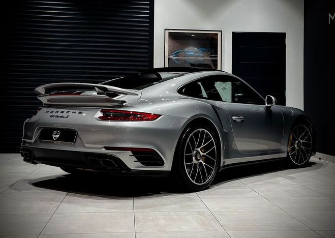 Porsche 911 991.2 COUPE TURBO S 3.8i 580 CH PDK TOIT Gris de 2018