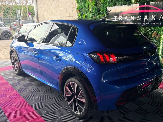 Peugeot 208 BlueHDi 100 ch GT ~ Cam�ra de recul 360� Bleu de 2021