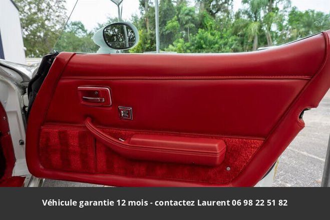 Chevrolet Corvette C3 l48 1978 tout compris Blanc de 1978