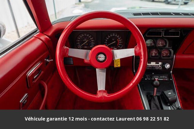 Chevrolet Corvette C3 l48 1978 tout compris Blanc de 1978